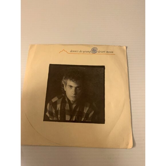 Dennis DeYoung "Desert Moon" & "Gravity" 7" Vinyl Record AM-2666 1984 - Picture 5 of 6